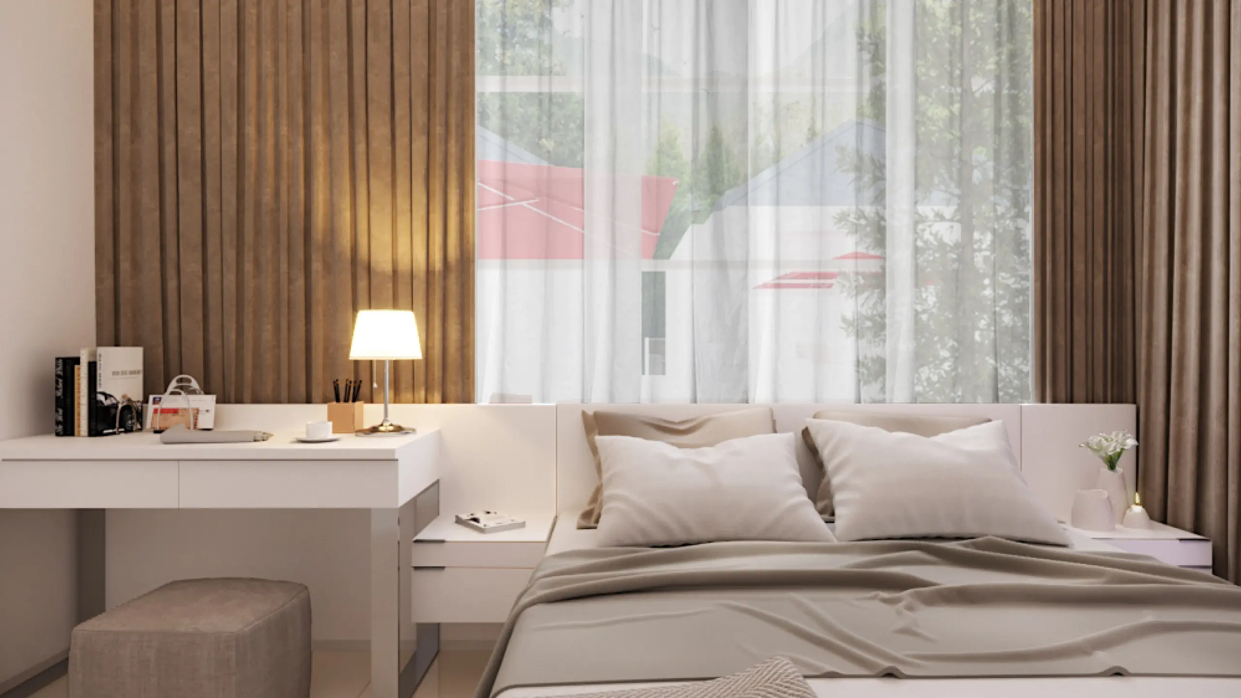Interior Villa Mewah The Premiere at Satika Kota Batu