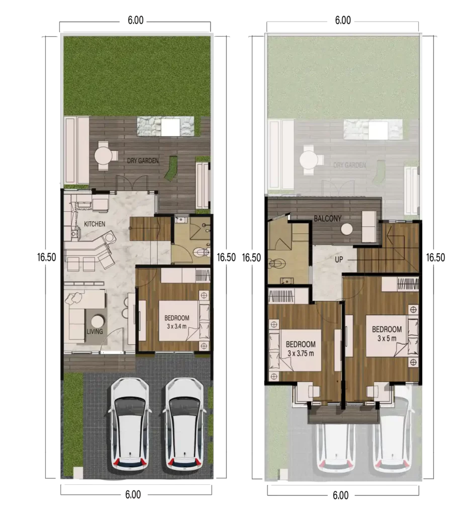 Type DETRIZ Rumah Murah The Premiere at Ks Tubun Kota Malang