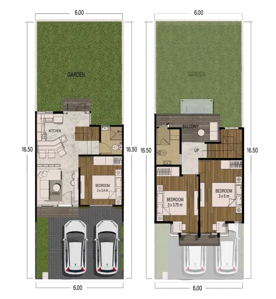 Type DETRIZ Rumah Murah The Premiere at Ks Tubun Kota Malang