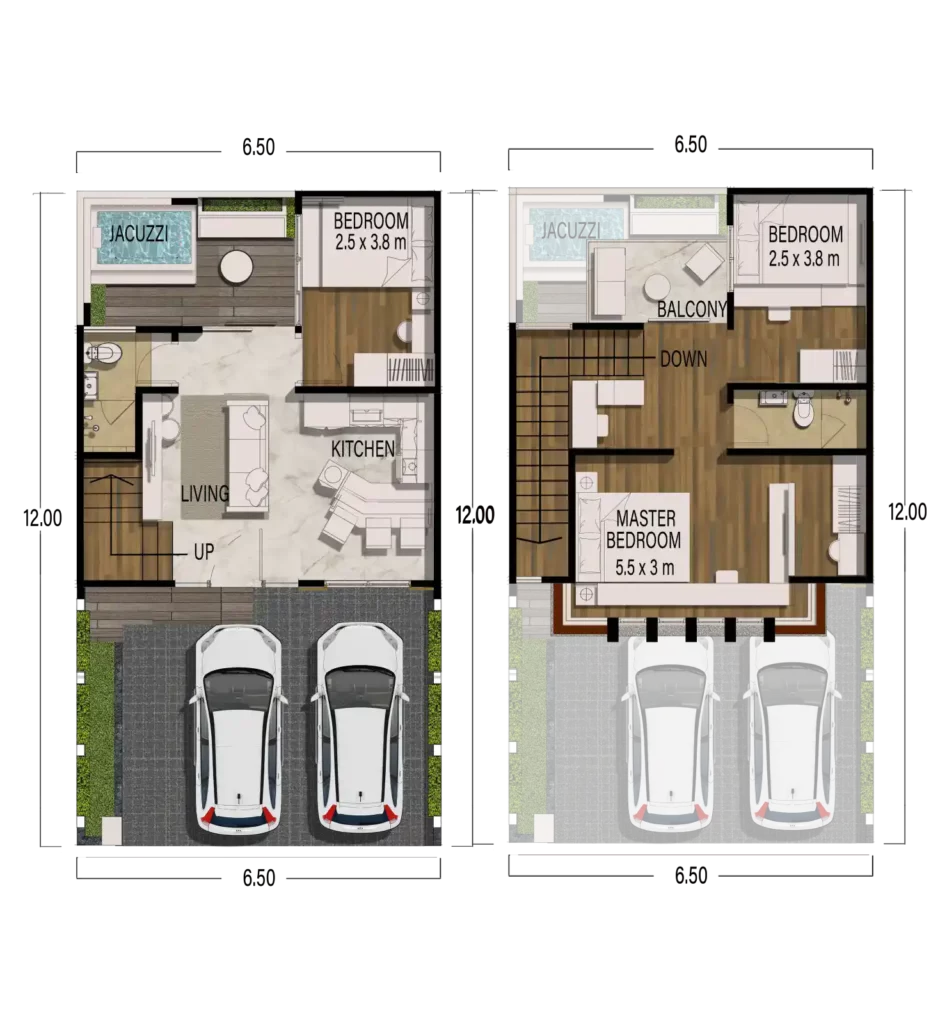 Type MALDIF Rumah Murah The Premiere at Ks Tubun Kota Malang