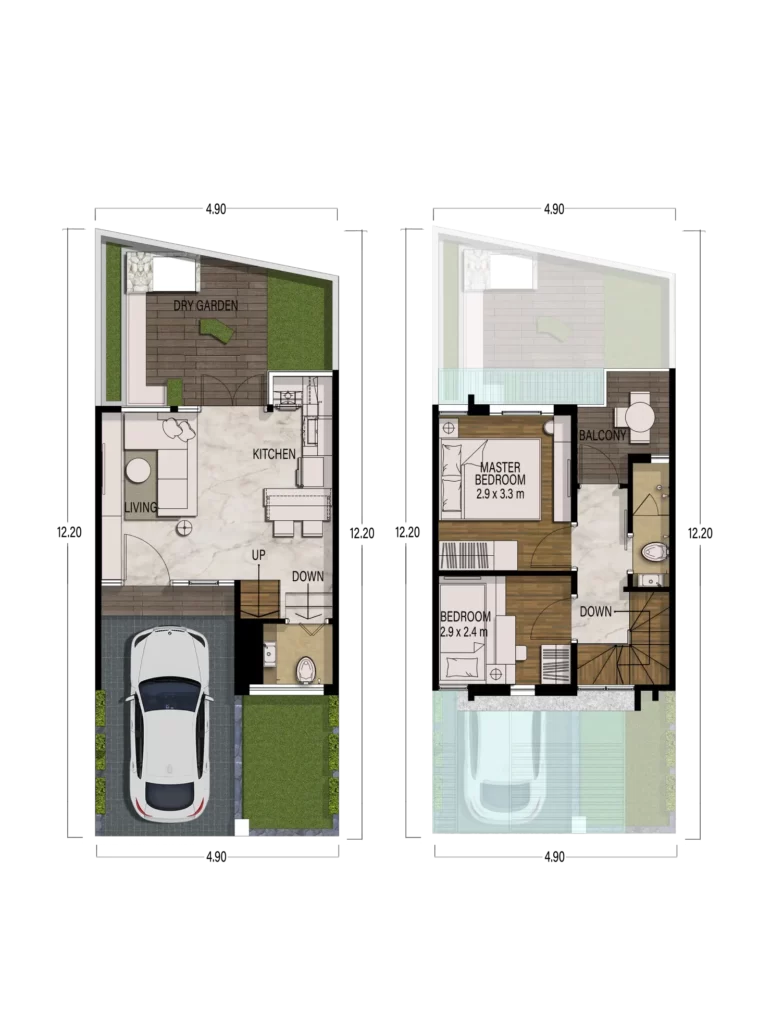 Type WAVE Rumah Murah The Premiere at Ks Tubun Kota Malang