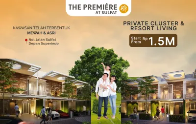 private cluster resort living the premiere at sulfat kota malang
