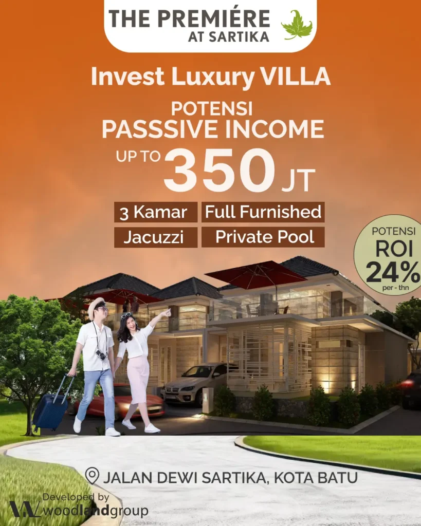 Villa Mewah di Batu