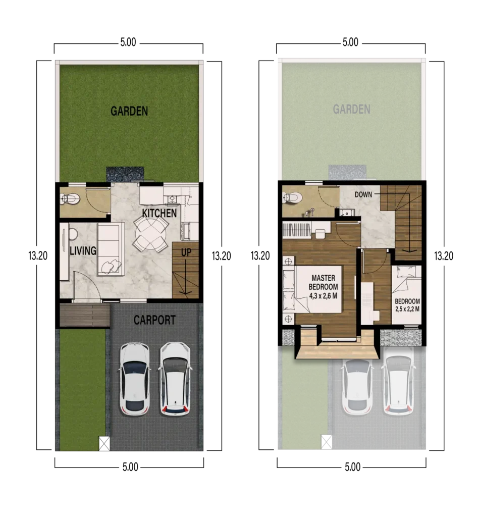 QUBIC BASIC Private Cluster & Premium Kost The Premeire at Janti