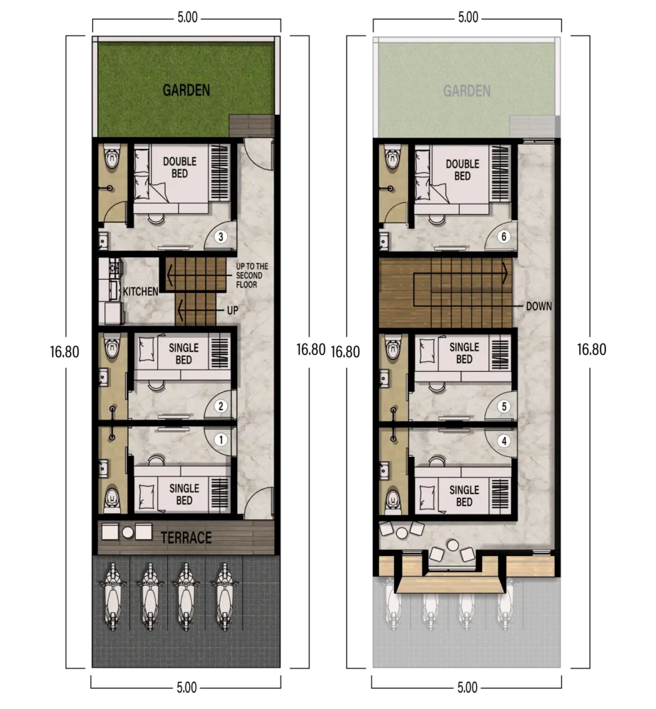 QUBIC RUKOST Private Cluster & Premium Kost The Premeire at Janti