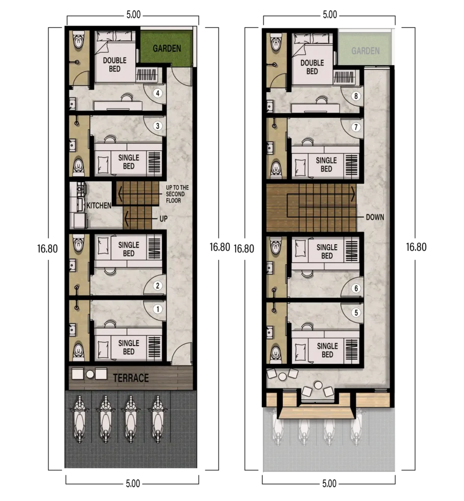 QUBIC RUKOST Private Cluster & Premium Kost The Premeire at Janti