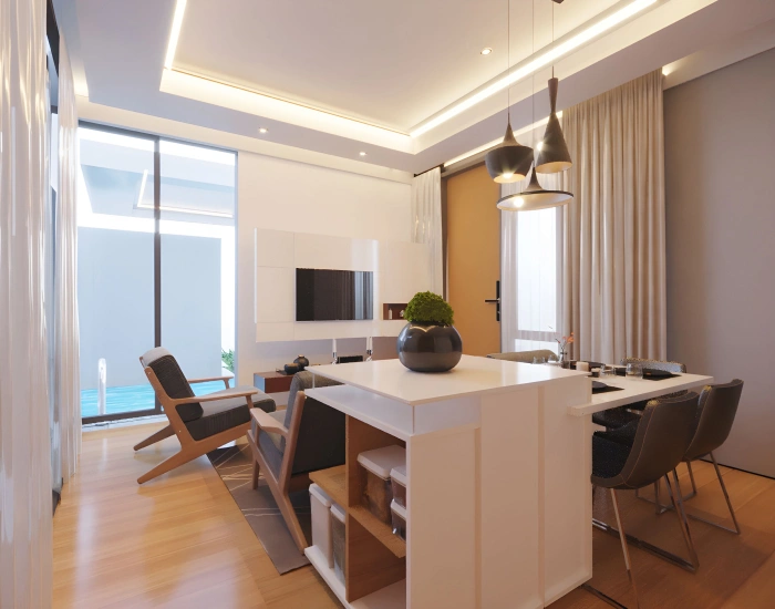 type cube pool ks tubun premium private cluster di malang